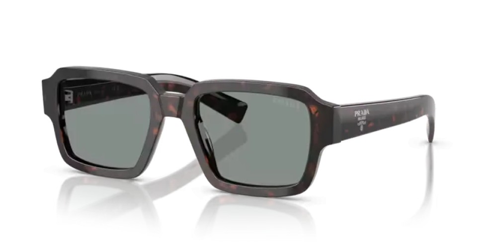 PRADA PR 02ZS - 17N20N - 52 Lunettes de soleil Racine écaille Angulaire