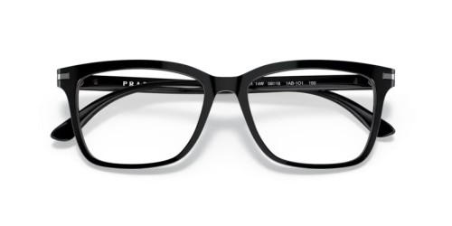PRADA PR 14WV - 1AB1O1 - 56 Cadres optiques Noir Rectangle