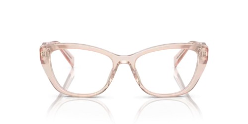 PRADA PR 19WV - 15J1O1 - 53 Cadres optiques Cristal géranium Œil de chat