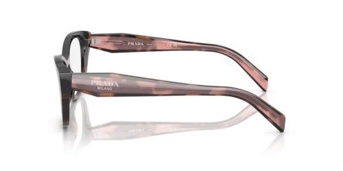 PRADA PR 19WV - 23A1O1 - 53 Cadres optiques Écaille mauve Œil de chat