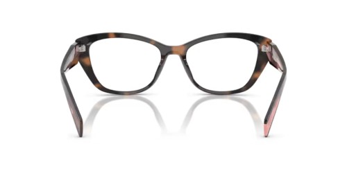 PRADA PR 19WV - 23A1O1 - 53 Cadres optiques Écaille mauve Œil de chat