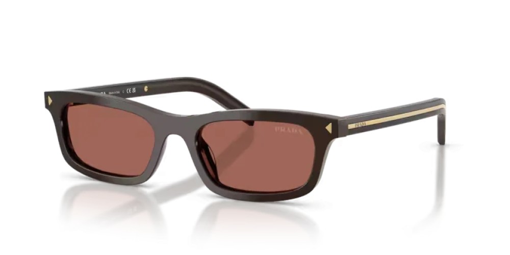 PRADA PR D05S - 27I20W - 52 Lunettes de soleil Cigare Coussin