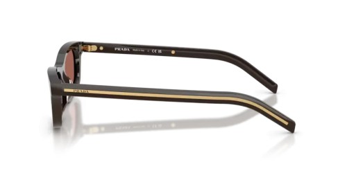 PRADA PR D05S - 27I20W - 52 Lunettes de soleil Cigare Coussin