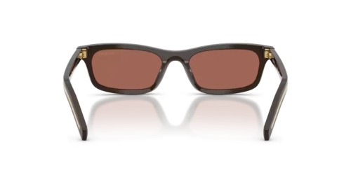PRADA PR D05S - 27I20W - 52 Lunettes de soleil Cigare Coussin