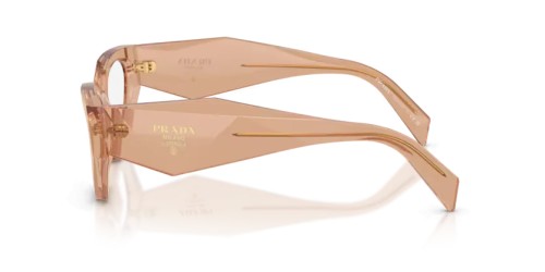 PRADA C07V - 20H1O1 - 54 Cadres optiques Chocolat transparent Irrégulier