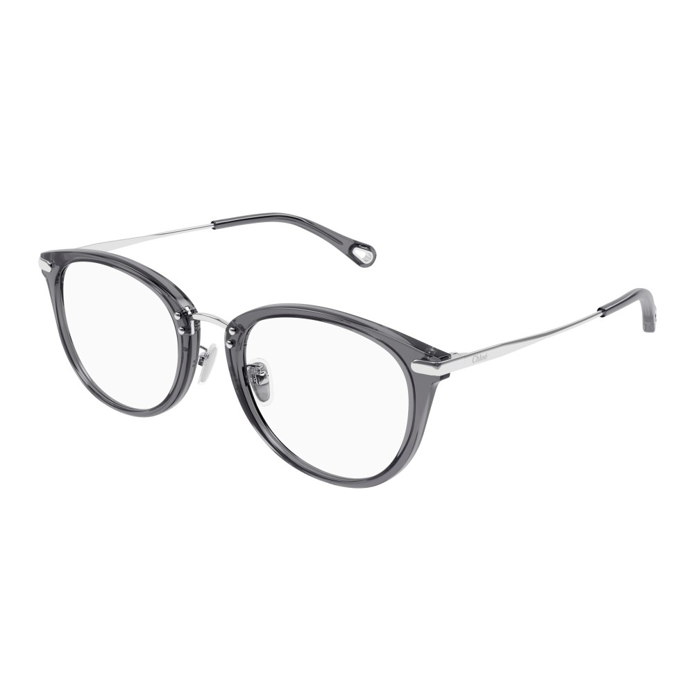 Chloé CH0248OA - 003 - 53 Cadres optiques Gris, Argent Coussin arrondi