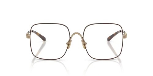 MIU MIU MU 51YV - 24H1O1 - 53 Cadres optiques Chocolat Angulaire