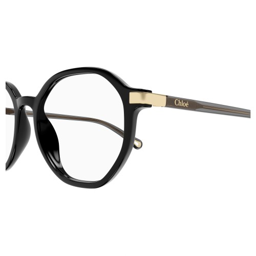 Chloé CH0249OA - 001 - 53 Cadres optiques Noir Angulaire