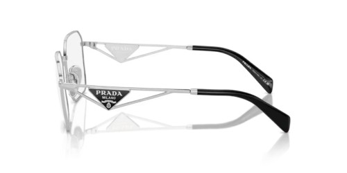 PRADA PR A51V - 1BC1O1 - 55 Cadres optiques Argent Irrégulier