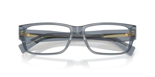 PRADA PR B09V - 17T1O1 - 57 Cadres optiques Océan transparent Rectangle