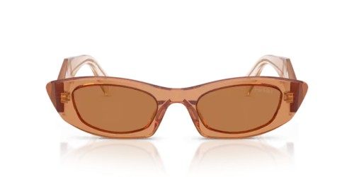 PRADA PR B16S - 28E90Q - 50 Lunettes de soleil Chocolat Ovale