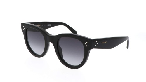 Celine CL4003IN - 01B - 48 Lunettes de soleil Noir Rond