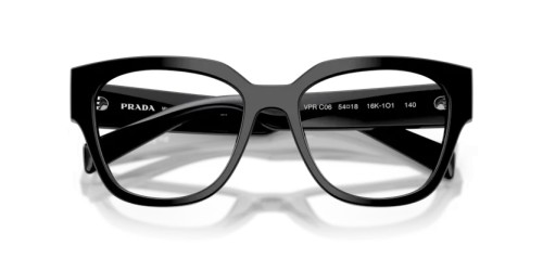 PRADA PR C06V - 16K1O1 - 52 Cadres optiques Noir Ovale
