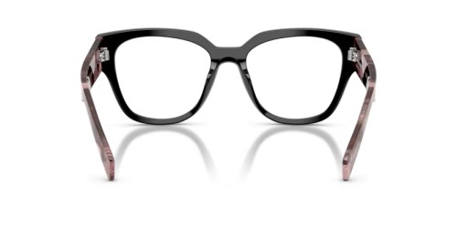 PRADA PR C06V - 28F1O1 - 52 Cadres optiques Noir Ovale