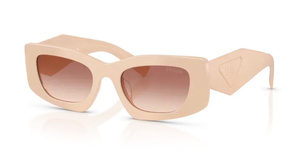 PRADA PR D03SD - 25B50L - 51 Lunettes de soleil Poudré Rectangle