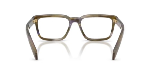 PRADA PR D04V - 23G1O1 - 52 Cadres optiques Havane lagon Coussin