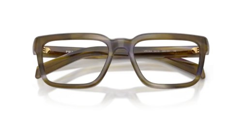 PRADA PR D04V - 23G1O1 - 52 Cadres optiques Havane lagon Coussin