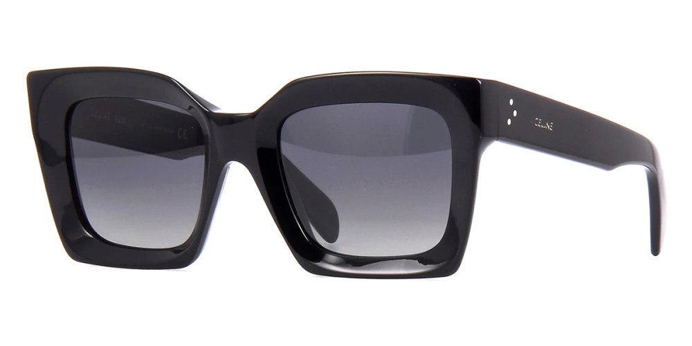 Celine CL40130I - 01D - 51 - AVEC DES VERRES POLARISÉS Lunettes de soleil Noir Angulaire