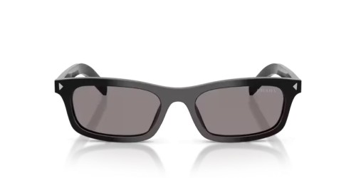 PRADA PR D05S - 16K03D - 52 Lunettes de soleil Noir Coussin