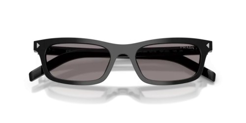 PRADA PR D05S - 16K03D - 52 Lunettes de soleil Noir Coussin