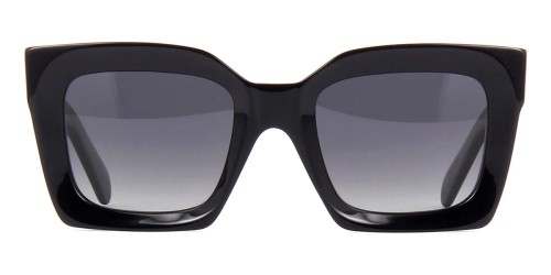Celine CL40130I - 01D - 51 - AVEC DES VERRES POLARISÉS Lunettes de soleil Noir Angulaire
