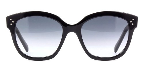 Celine CL40167I - 01B - 55 Lunettes de soleil Noir Rond