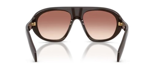 PRADA PR C05S - 27I70X - 57 Lunettes de soleil Cigare Irrégulier