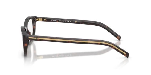 PRADA PR D01VU - 17N1O1 - 52 Cadres optiques Racine havane Ovale