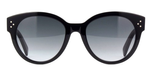 Celine CL40169I - 01B - 54 Lunettes de soleil Black Round