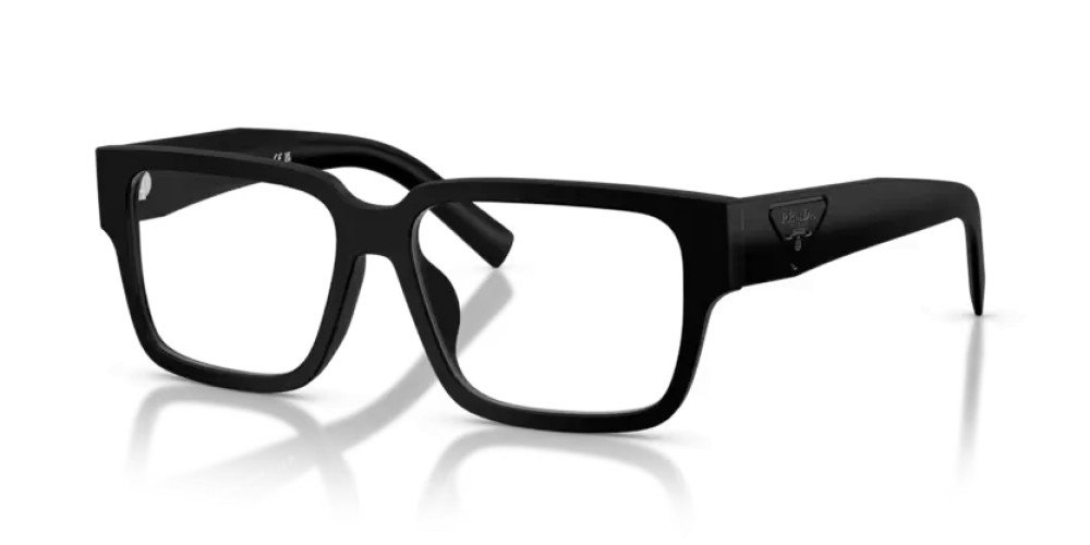 PRADA PR D10VD - 12P1O1 - 55 Cadres optiques Noir mat Rectangle