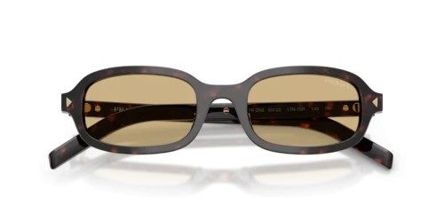 PRADA PR D06S - 17N70R - 50 Lunettes de soleil Racine écaille Ovale