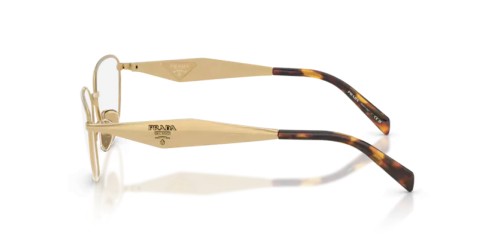 PRADA PR D52V - 24J1O1 - 54 Cadres optiques Or Irrégulier