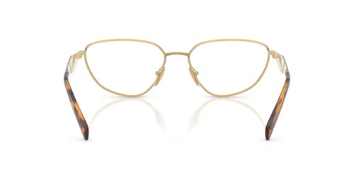 PRADA PR D52V - 24J1O1 - 54 Cadres optiques Or Irrégulier
