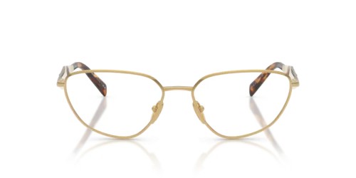 PRADA PR D52V - 24J1O1 - 54 Cadres optiques Or Irrégulier