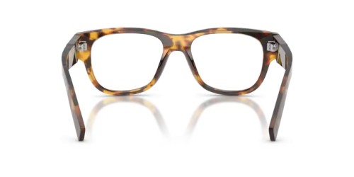 PRADA PR D08VU - 14L1O1 - 53 Cadres optiques Havane miel Angulaire
