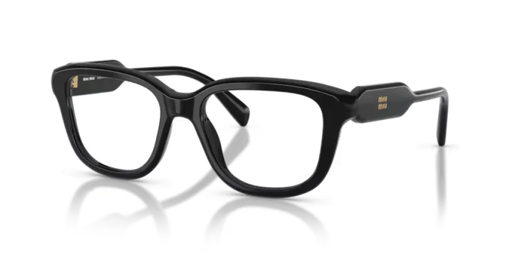 MIU MIU MU 02ZV - 16K1O1 - 53 Cadres optiques Noir Rectangle