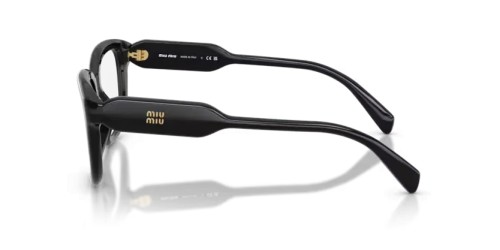 MIU MIU MU 02ZV - 16K1O1 - 53 Cadres optiques Noir Rectangle