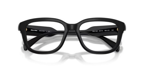 MIU MIU MU 02ZV - 16K1O1 - 53 Cadres optiques Noir Rectangle