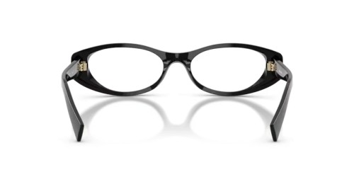 MIU MIU MU 03ZV - 16K1O1 - 55 Cadres optiques Noir Ovale