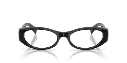 MIU MIU MU 03ZV - 16K1O1 - 55 Cadres optiques Noir Ovale
