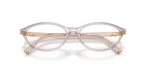 MIU MIU MU 09XV - 12W1O1 - 53 Cadres optiques Mauve transparent Ovale