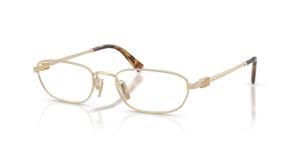 MIU MIU MU 52ZV - ZVN1O1 - 53 Cadres optiques Or pâle Irrégulier