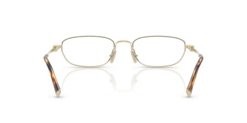 MIU MIU MU 52ZV - ZVN1O1 - 53 Cadres optiques Or pâle Irrégulier
