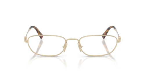MIU MIU MU 52ZV - ZVN1O1 - 53 Cadres optiques Or pâle Irrégulier