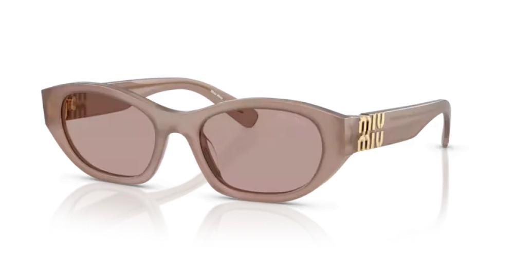 MIU MIU MU A03S - 28L20I - 53 Lunettes de soleil Gris Irrégulier