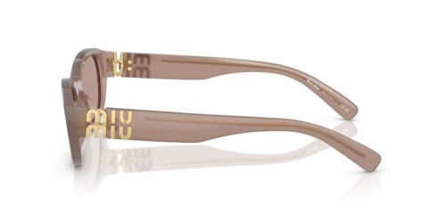 MIU MIU MU A03S - 28L20I - 53 Lunettes de soleil Gris Irrégulier