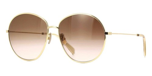 Celine CL40177U - 30F - 61 Lunettes de soleil Or Rond