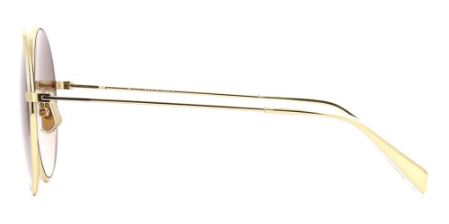 Celine CL40177U - 30F - 61 Lunettes de soleil Or Rond