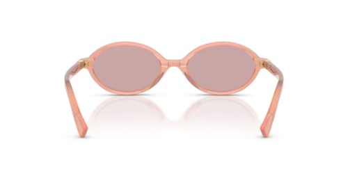 MIU MIU MU 04ZS - 20I60V - ​50 Lunettes de soleil Rose opalin Ovale