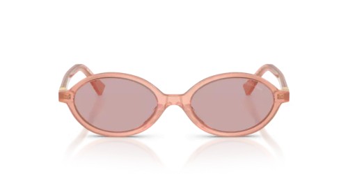 MIU MIU MU 04ZS - 20I60V - ​50 Lunettes de soleil Rose opalin Ovale